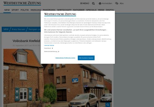 
                            11. Volksbank Krefeld schließt drei Filialen - Westdeutsche Zeitung