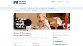 
                            10. Volksbank Lastrup eG - BLZ 28067257 - 04472/9490-0 Sparen ...