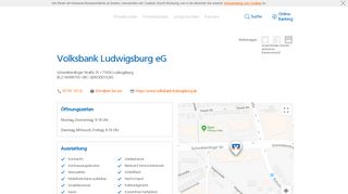 
                            8. Volksbank Ludwigsburg eG,Schwieberdinger Straße 25 - Volksbank ...