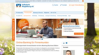 
                            3. Volksbank Magdeburg eG - Online-Banking Firmenkunden