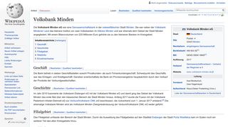 
                            9. Volksbank Minden – Wikipedia