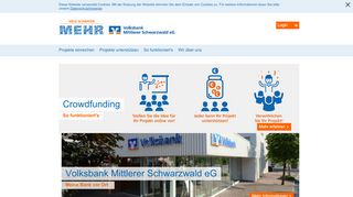 
                            7. Volksbank Mittlerer Schwarzwald eG - Viele schaffen mehr - Startseite