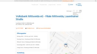 
                            4. Volksbank Mittweida eG - Filiale Mittweida, Lauenhainer Straße ...