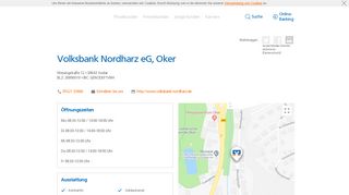 
                            4. Volksbank Nordharz eG, Oker,Messingstraße 12 - Volksbank ...