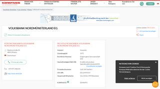 
                            10. Volksbank Nordmünsterland Eg - Rheine 48431 (Kreis Steinfurt ...