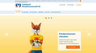 
                            8. Volksbank Nordschwarzwald eG: Startseite