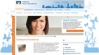
                            6. Volksbank OnlineKonto - Volksbank Uelzen-Salzwedel eG