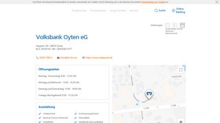 
                            10. Volksbank Oyten eG,Hauptstr. 84 - Volksbank Raiffeisenbank