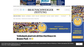 
                            13. Volksbank plant ein drittes Hochhaus im Brawo-Park - Braunschweig ...