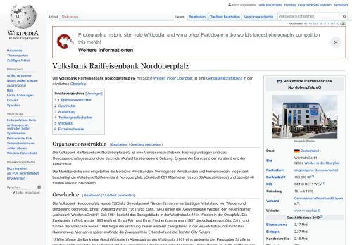 
                            8. Volksbank Raiffeisenbank Nordoberpfalz – Wikipedia