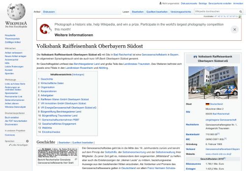 
                            9. Volksbank Raiffeisenbank Oberbayern Südost – Wikipedia