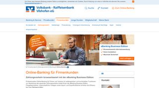 
                            4. Volksbank - Raiffeisenbank Vilshofen eG Online-Banking Firmenkunden