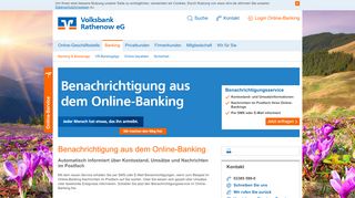 
                            9. Volksbank Rathenow eG Online-Banking Benachrichtigung