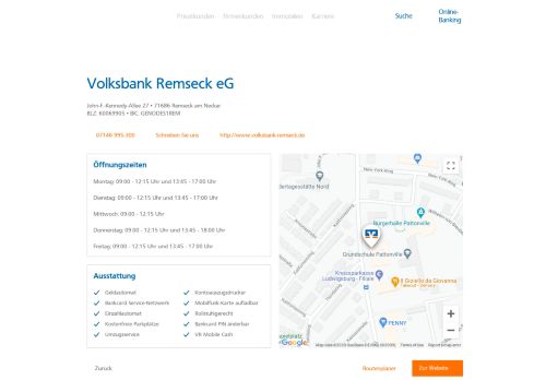 
                            3. Volksbank Remseck eG,John-F.-Kennedy-Allee 27 - Volksbank ...