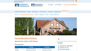
                            13. Volksbank Rietberg eG Geschäftsstelle Rietberg