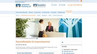
                            12. Volksbank Rietberg eG Geschäftsstellen Ansprechpartner