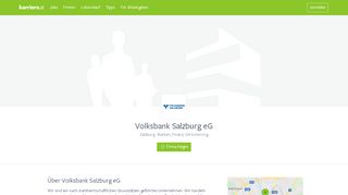 
                            10. Volksbank Salzburg eG: Karrierechancen, Kontaktdaten, Fotos ...