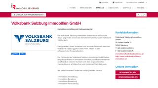 
                            5. Volksbank Salzburg Immobilien GmbH - IR Immobilienring Makler