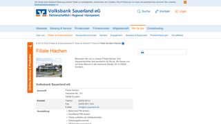 
                            6. Volksbank Sauerland eG | Filiale Sundern-Hachen