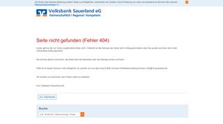 
                            4. Volksbank Sauerland eG | Online-Banking Firmenkunden