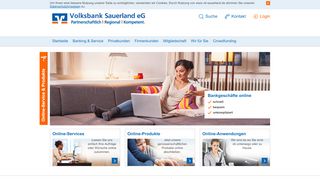 
                            3. Volksbank Sauerland eG | Online-Service