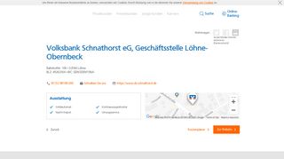 
                            9. Volksbank Schnathorst eG, Geschäftsstelle Löhne-Obernbeck ...