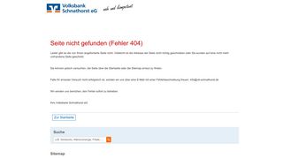 
                            7. Volksbank Schnathorst eG Online-Filiale - BLZ 49262364 - BIC ...