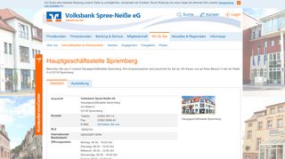 
                            4. Volksbank Spree-Neiße eG Hauptgeschäftsstelle