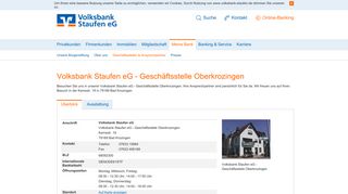 
                            7. Volksbank Staufen eG - Geschäftsstelle Oberkrozingen