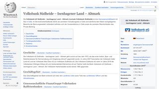 
                            6. Volksbank Südheide – Isenhagener Land – Altmark – Wikipedia