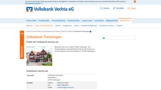 
                            1. Volksbank Twistringen - Volksbank Vechta eG