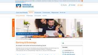 
                            10. Volksbank Versmold eG Banking Brokerage