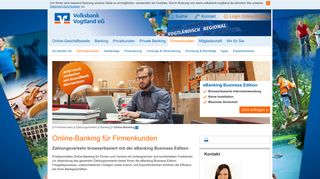 
                            8. Volksbank Vogtland eG Online-Banking Firmenkunden