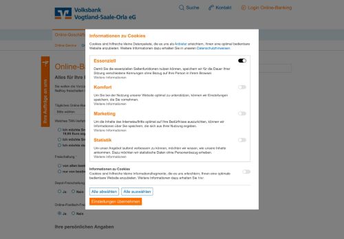 
                            5. Volksbank Vogtland eG Online-Banking freischalten