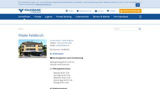 
                            1. Volksbank Vorarlberg Filiale Feldkirch | Volksbank Vorarlberg