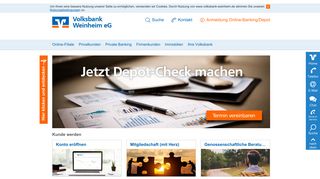 
                            6. Volksbank Weinheim eG: Startseite