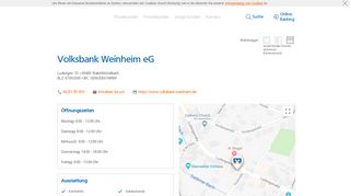 
                            5. Volksbank Weinheim eG,Ludwigstr. 55 - Volksbank Raiffeisenbank