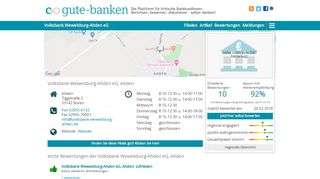 
                            13. Volksbank Wewelsburg-Ahden eG, Ahden: Bewertungen ...