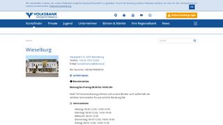 
                            10. Volksbank Wieselburg | Volksbank Niederösterreich AG