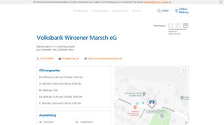 
                            2. Volksbank Winsener Marsch eG,Elbuferstraße 117 - Volksbank ...