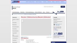 
                            3. Volkshochschule Marzahn-Hellersdorf - Weitere Standorte - Standorte ...