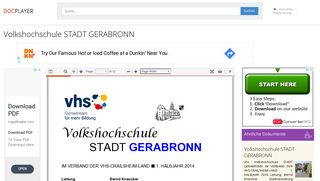 
                            11. Volkshochschule STADT GERABRONN - PDF - DocPlayer.org