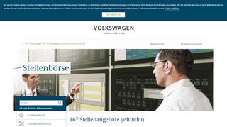 Volkswagen Group Services GmbH - Stellenangebote | Jetzt bewerben!
