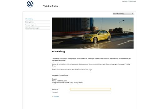 
                            8. Volkswagen Training Online