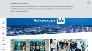 
                            4. Volkswagen We – neue Dienste für Deine Mobilität.