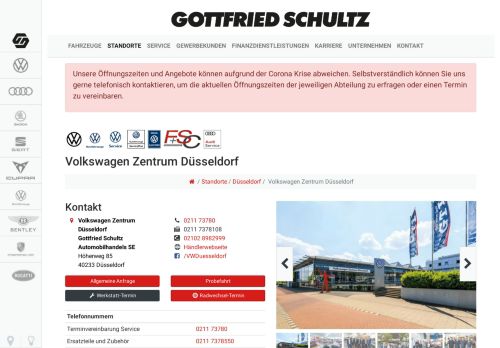 
                            10. Volkswagen Zentrum Düsseldorf - Gottfried Schultz Automobilhandels ...