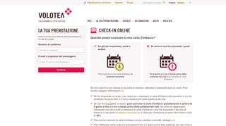 
                            2. VOLOTEA - Check-in online