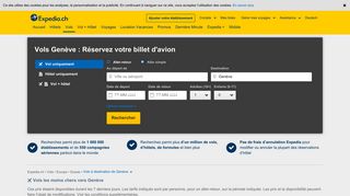 
                            9. Vols pas chers pour Genève - Expedia.ch