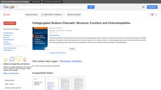 
                            9. Voltage-gated Sodium Channels: Structure, Function and Channelopathies