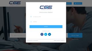 
                            13. Voltar para o login - CGE